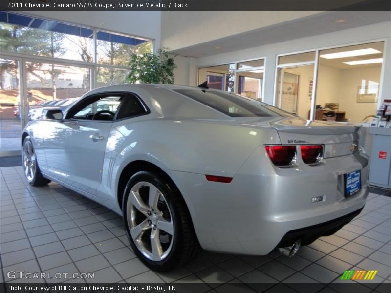 Silver Ice Metallic / Black 2011 Chevrolet Camaro SS/RS Coupe