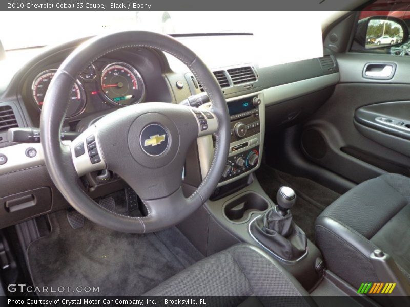 Dashboard of 2010 Cobalt SS Coupe