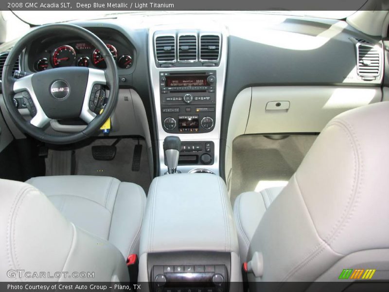 Deep Blue Metallic / Light Titanium 2008 GMC Acadia SLT