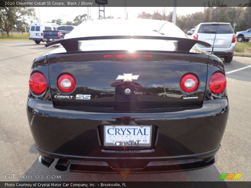 Black / Ebony 2010 Chevrolet Cobalt SS Coupe