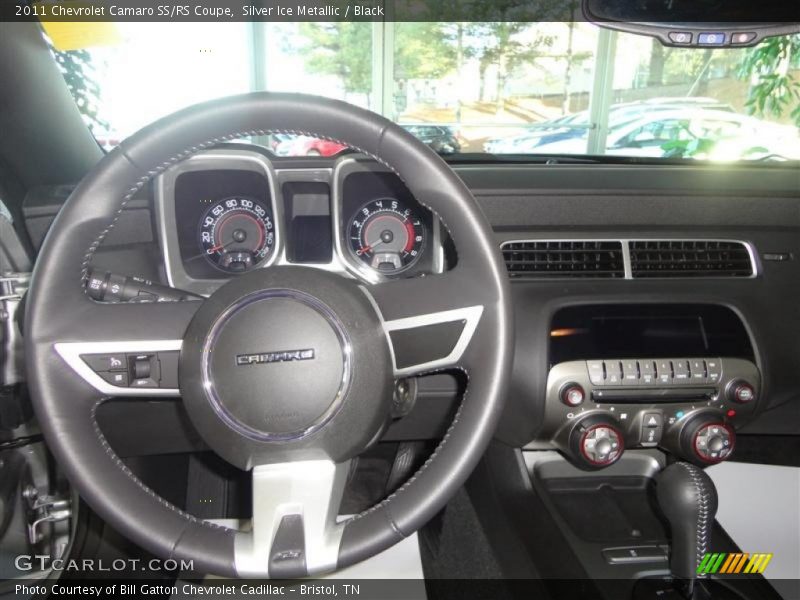 Silver Ice Metallic / Black 2011 Chevrolet Camaro SS/RS Coupe