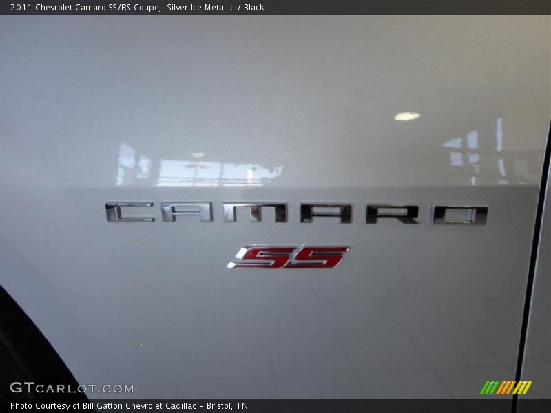 Silver Ice Metallic / Black 2011 Chevrolet Camaro SS/RS Coupe