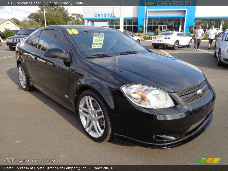 Black / Ebony 2010 Chevrolet Cobalt SS Coupe
