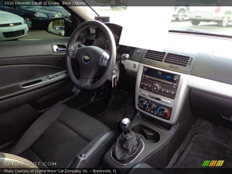 Dashboard of 2010 Cobalt SS Coupe