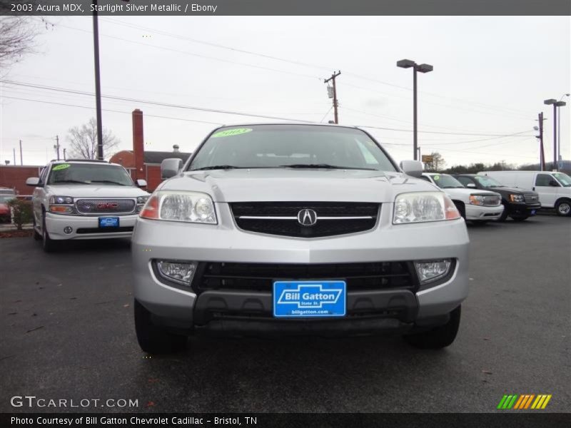 Starlight Silver Metallic / Ebony 2003 Acura MDX