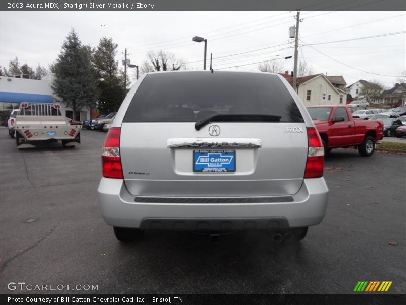 Starlight Silver Metallic / Ebony 2003 Acura MDX
