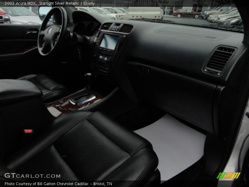 Starlight Silver Metallic / Ebony 2003 Acura MDX