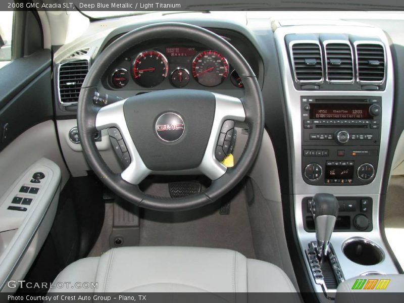 Deep Blue Metallic / Light Titanium 2008 GMC Acadia SLT