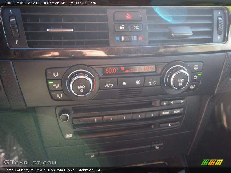 Jet Black / Black 2008 BMW 3 Series 328i Convertible