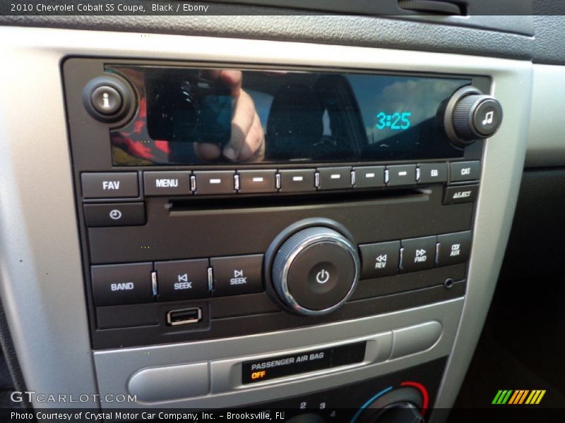 Audio System of 2010 Cobalt SS Coupe