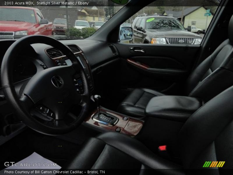 Starlight Silver Metallic / Ebony 2003 Acura MDX