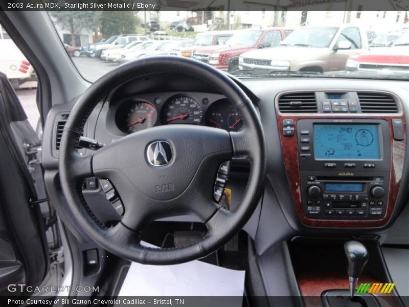 Starlight Silver Metallic / Ebony 2003 Acura MDX