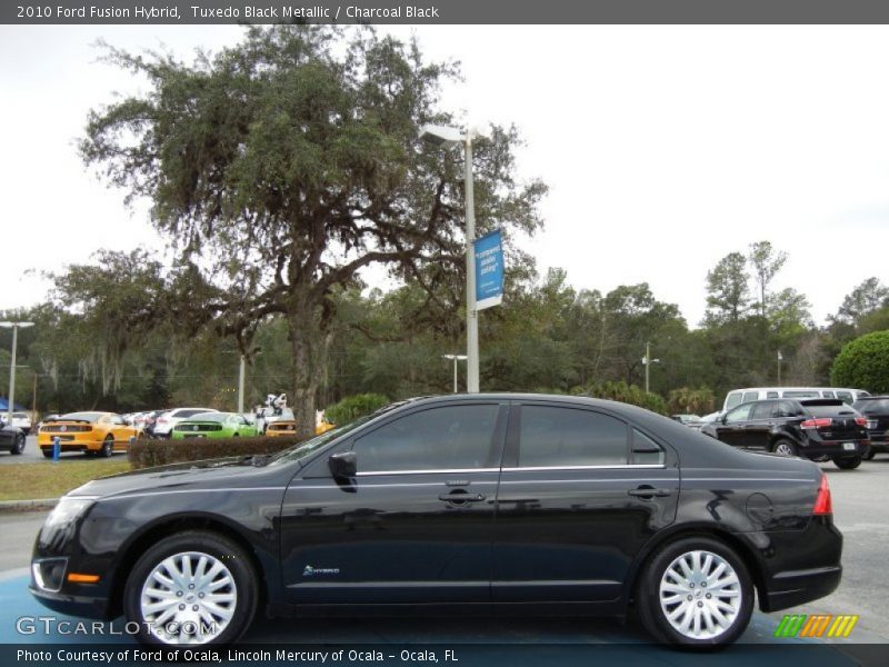 Tuxedo Black Metallic / Charcoal Black 2010 Ford Fusion Hybrid