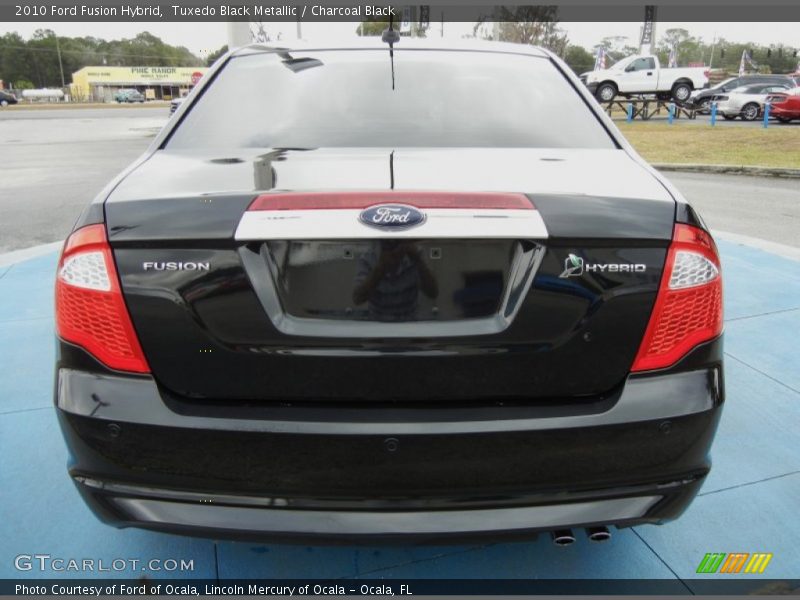 Tuxedo Black Metallic / Charcoal Black 2010 Ford Fusion Hybrid