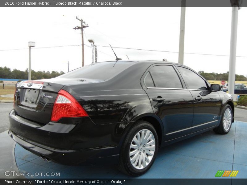 Tuxedo Black Metallic / Charcoal Black 2010 Ford Fusion Hybrid