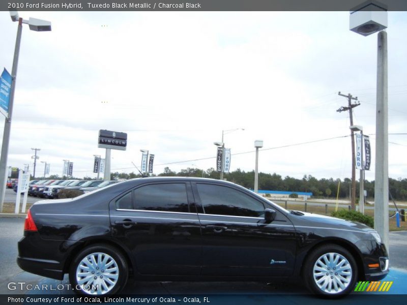 Tuxedo Black Metallic / Charcoal Black 2010 Ford Fusion Hybrid