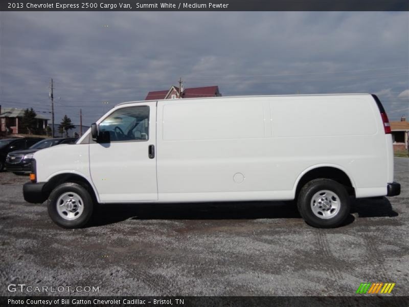  2013 Express 2500 Cargo Van Summit White