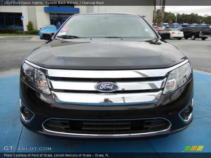 Tuxedo Black Metallic / Charcoal Black 2010 Ford Fusion Hybrid