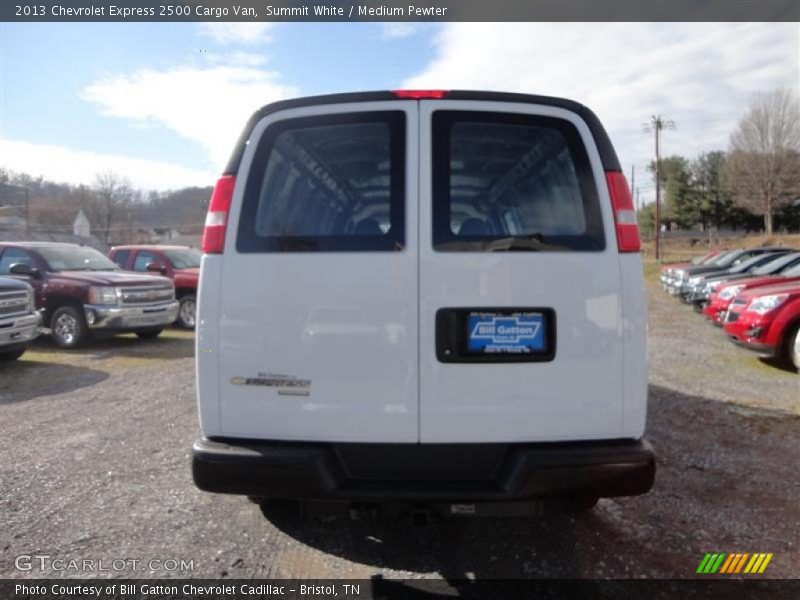 Summit White / Medium Pewter 2013 Chevrolet Express 2500 Cargo Van