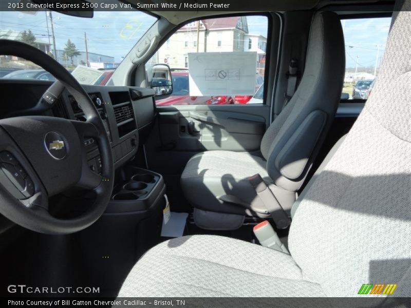 Summit White / Medium Pewter 2013 Chevrolet Express 2500 Cargo Van