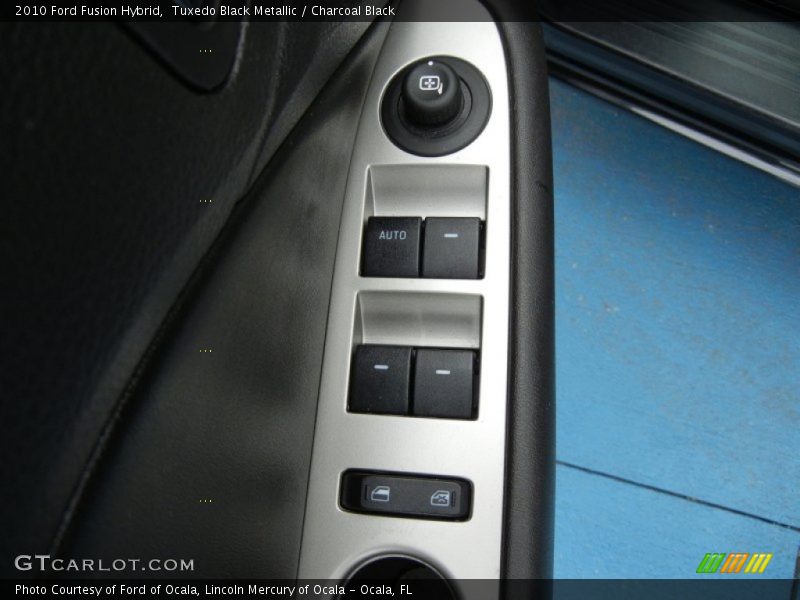 Tuxedo Black Metallic / Charcoal Black 2010 Ford Fusion Hybrid