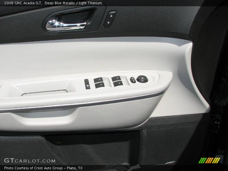 Deep Blue Metallic / Light Titanium 2008 GMC Acadia SLT