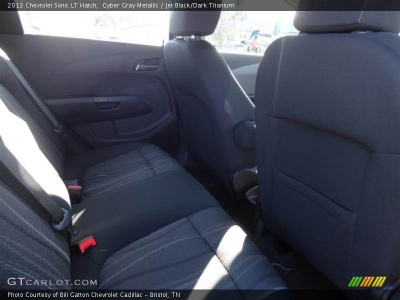 Cyber Gray Metallic / Jet Black/Dark Titanium 2013 Chevrolet Sonic LT Hatch