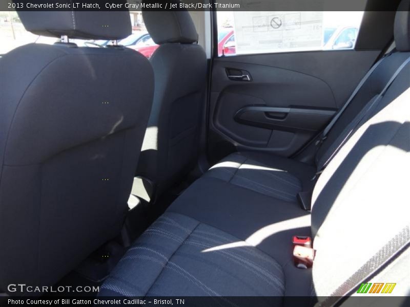 Cyber Gray Metallic / Jet Black/Dark Titanium 2013 Chevrolet Sonic LT Hatch
