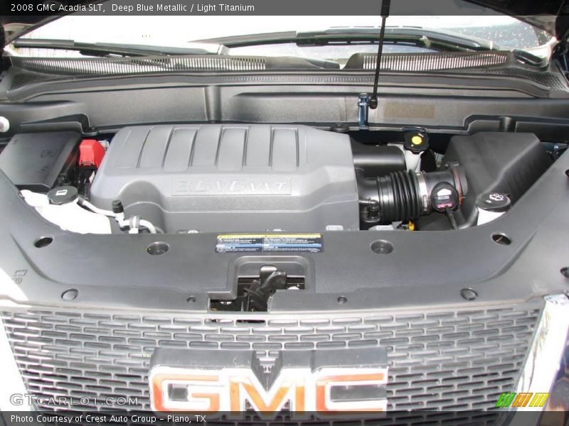 Deep Blue Metallic / Light Titanium 2008 GMC Acadia SLT