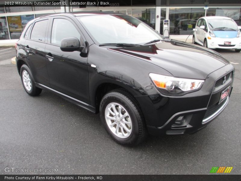 Labrador Black / Black 2012 Mitsubishi Outlander Sport ES