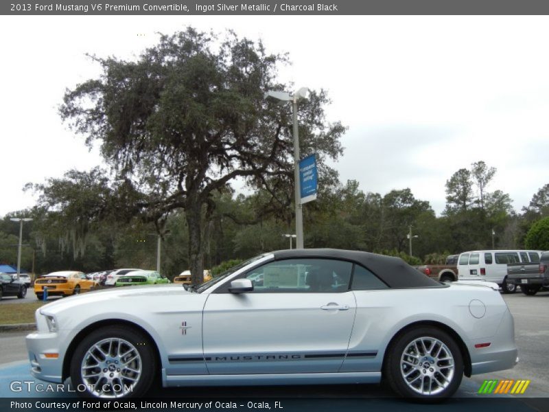  2013 Mustang V6 Premium Convertible Ingot Silver Metallic