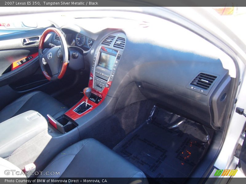 Tungsten Silver Metallic / Black 2007 Lexus ES 350
