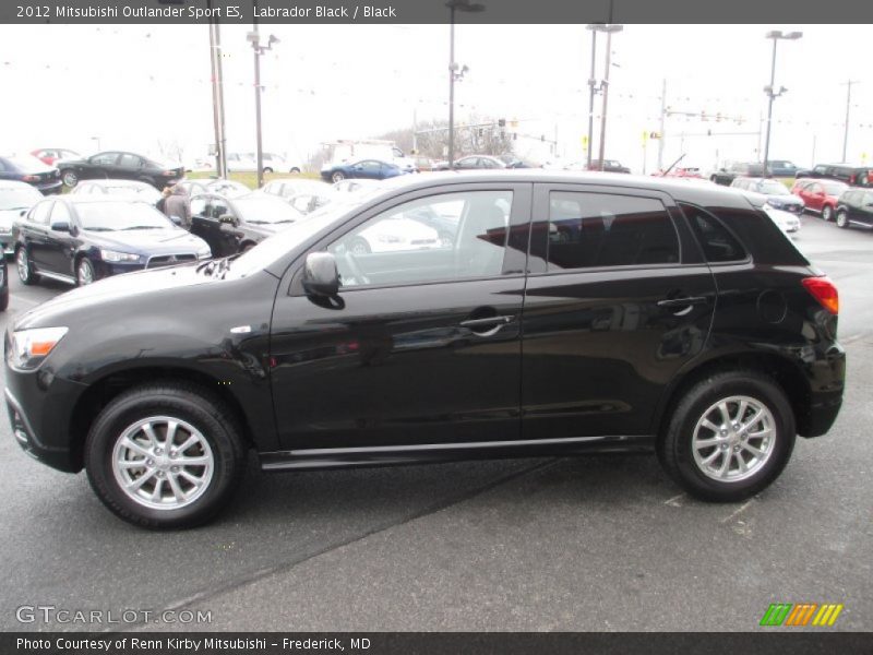 Labrador Black / Black 2012 Mitsubishi Outlander Sport ES