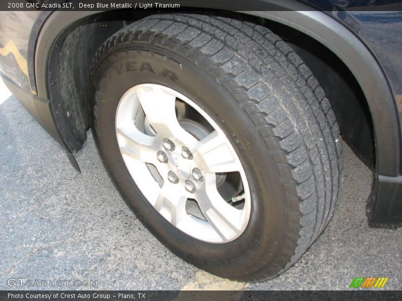 Deep Blue Metallic / Light Titanium 2008 GMC Acadia SLT