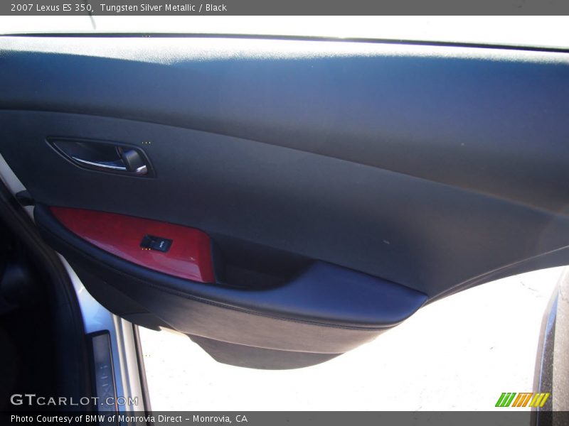 Tungsten Silver Metallic / Black 2007 Lexus ES 350
