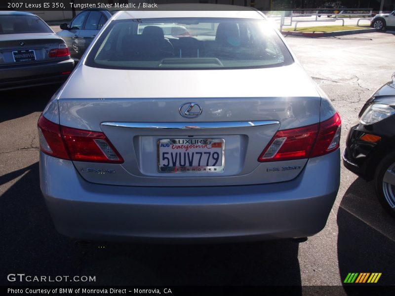 Tungsten Silver Metallic / Black 2007 Lexus ES 350
