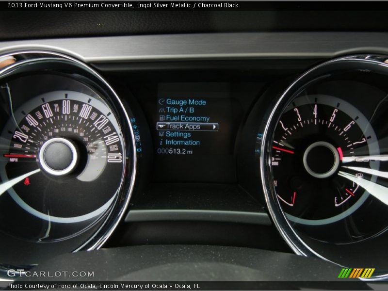  2013 Mustang V6 Premium Convertible V6 Premium Convertible Gauges