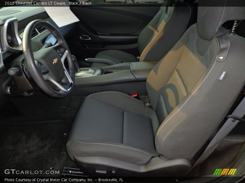 Black / Black 2012 Chevrolet Camaro LT Coupe