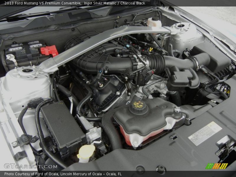  2013 Mustang V6 Premium Convertible Engine - 3.7 Liter DOHC 24-Valve Ti-VCT V6