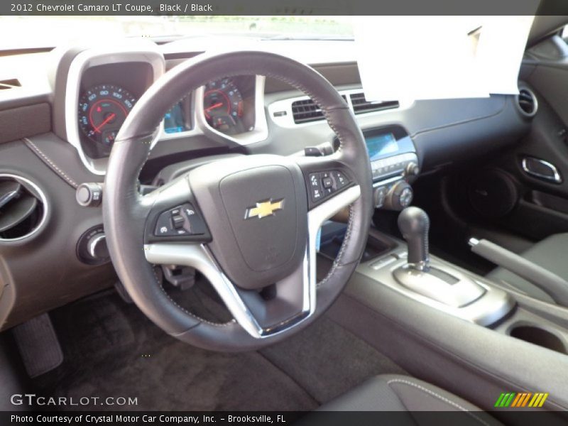 Black / Black 2012 Chevrolet Camaro LT Coupe