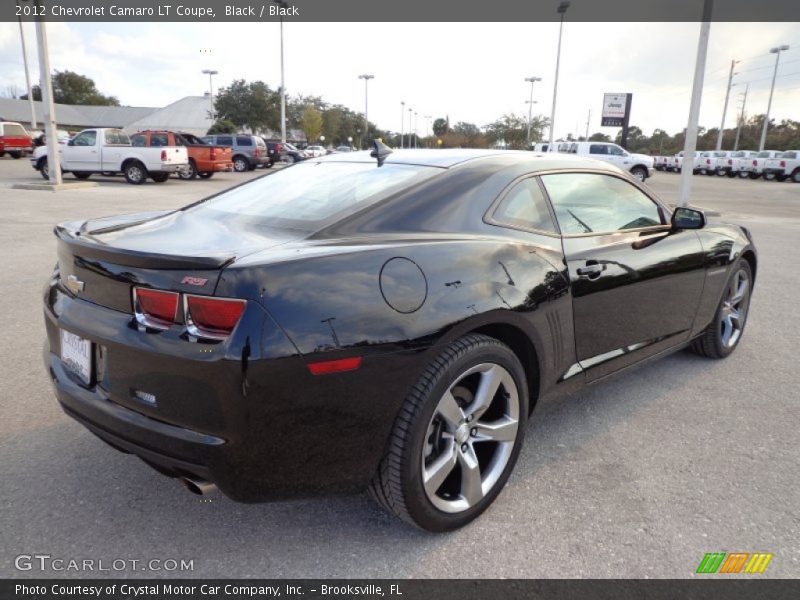 Black / Black 2012 Chevrolet Camaro LT Coupe