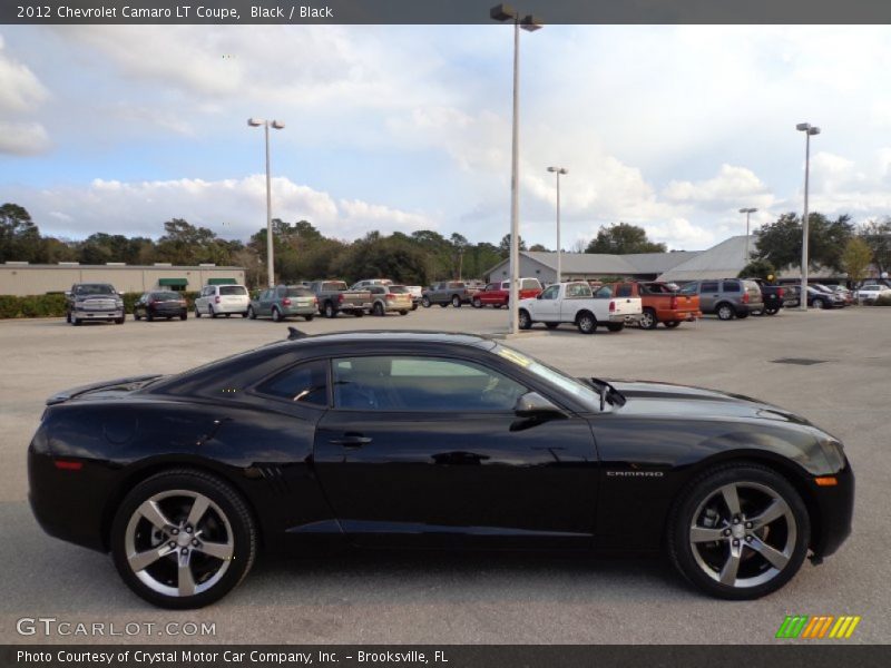 Black / Black 2012 Chevrolet Camaro LT Coupe