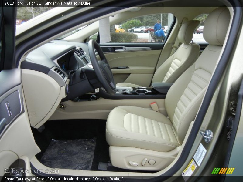 Ginger Ale Metallic / Dune 2013 Ford Fusion SE