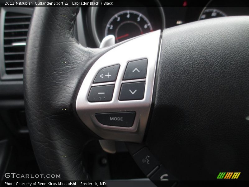 Labrador Black / Black 2012 Mitsubishi Outlander Sport ES