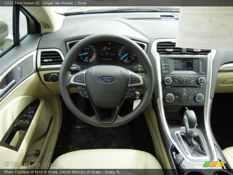 Ginger Ale Metallic / Dune 2013 Ford Fusion SE