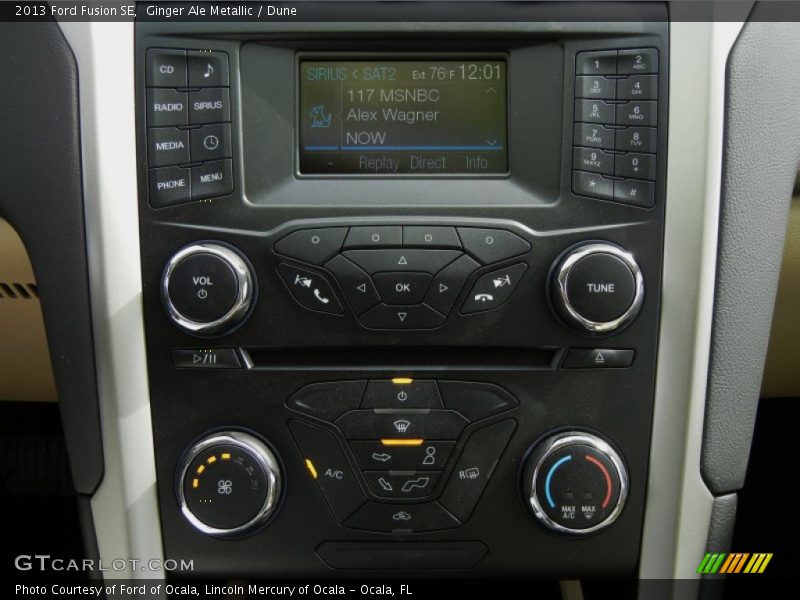 Ginger Ale Metallic / Dune 2013 Ford Fusion SE