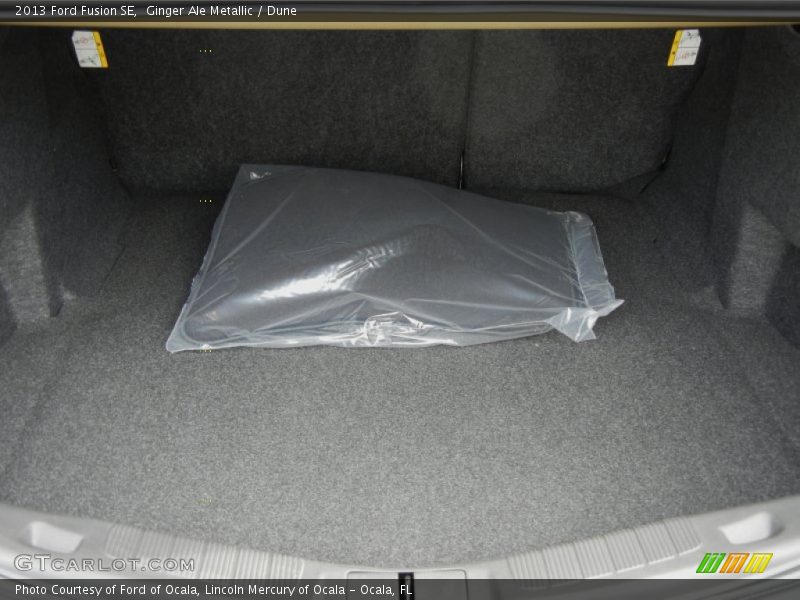 Ginger Ale Metallic / Dune 2013 Ford Fusion SE