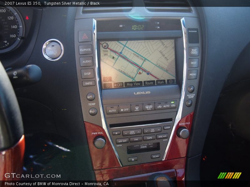 Tungsten Silver Metallic / Black 2007 Lexus ES 350