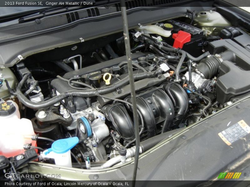 Ginger Ale Metallic / Dune 2013 Ford Fusion SE