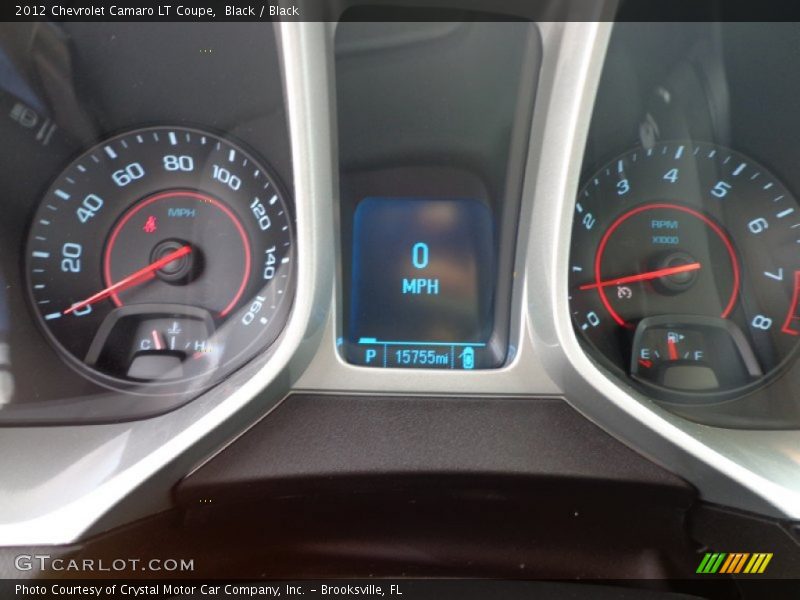 Black / Black 2012 Chevrolet Camaro LT Coupe